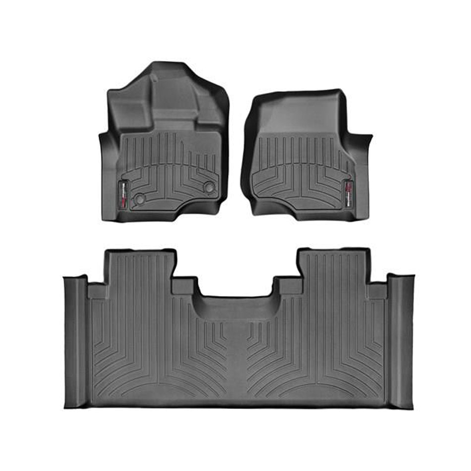 Black Front and Rear Flo orliners 15- Ford F-150