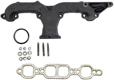 Exhaust Manifold, OEM Replacement, Rams Horn Style, Passenger Side, Chevy, 327, Each