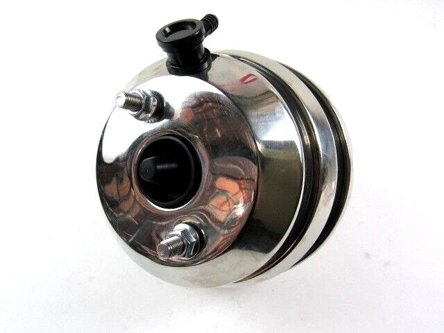 GM/ Chevy 8" Dual Diaphragm Power Brake Booster Stainless Steel B10604S