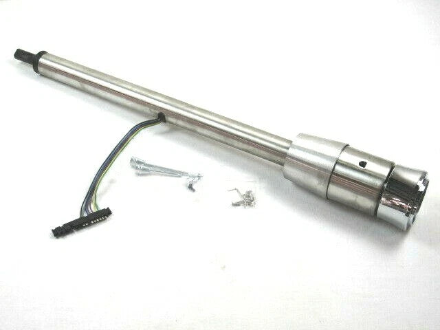 1957 Chevy Bel Air 150 210 Steering Column Manual Trans Natural Finish S81044