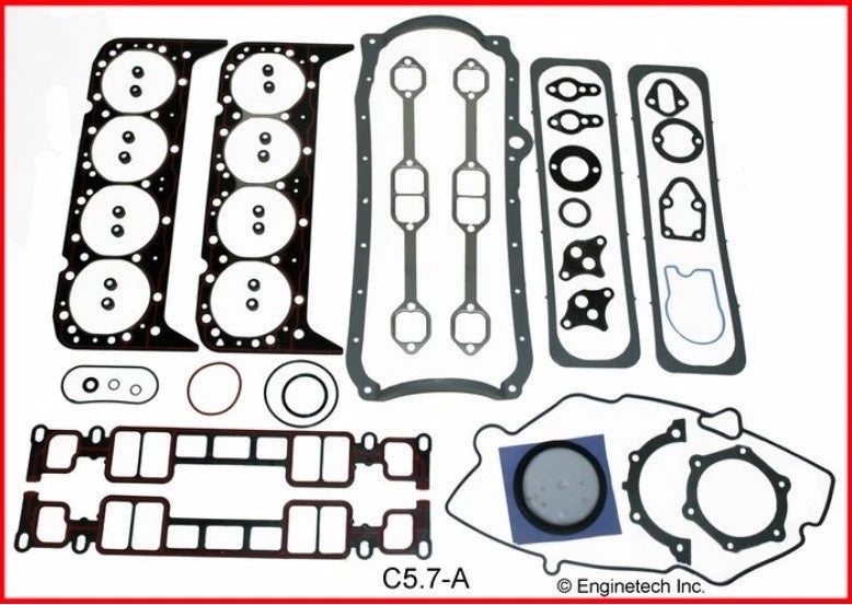 Full Engine Gasket Set for 1996-2002 Chevrolet GMC 5.7L 350 Vortec Truck SUV