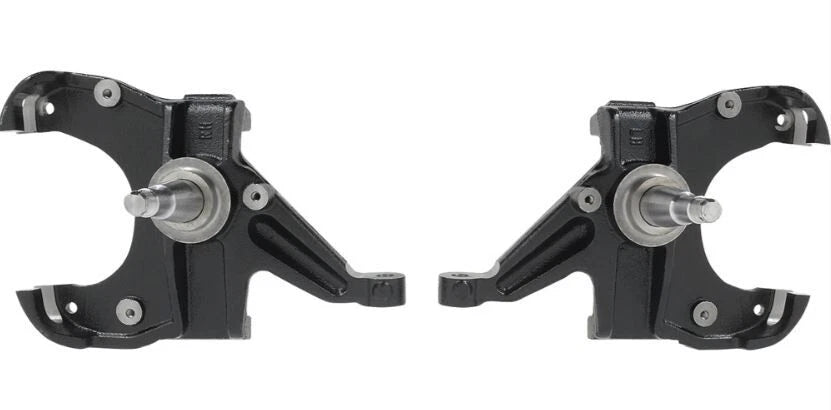 1960-62 Chevy Truck C10 Disc Brake Stock Height Spindle Set C20201