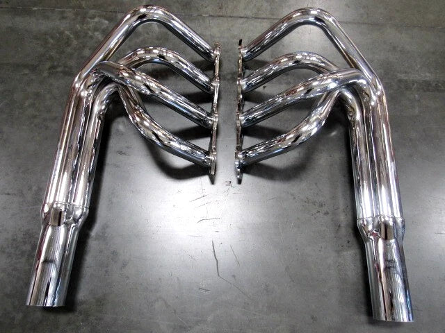 Big Block Chevy 396 454 Sprint Style Roadster Header Chrome H60503C
