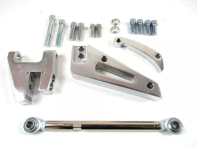 Chevy 283-350 Aluminum Alternator Bracket SWP (Driver) Polished E45601P