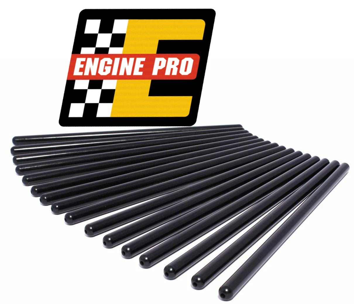 Engine Pro 7.650" 1010 Hardened 5/16" Pushrods Set for Chevrolet .150" Short