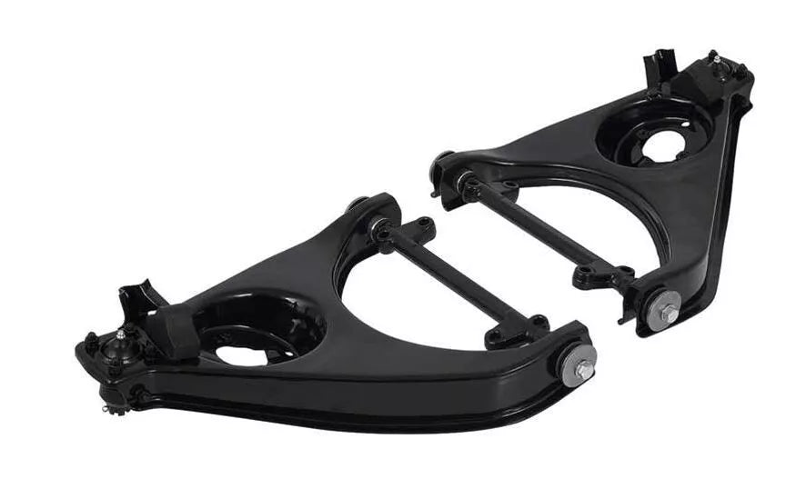 1955-57 Chevy Lower Stock Steel Control Arms New Bushing/Ball Joints Pair C21202