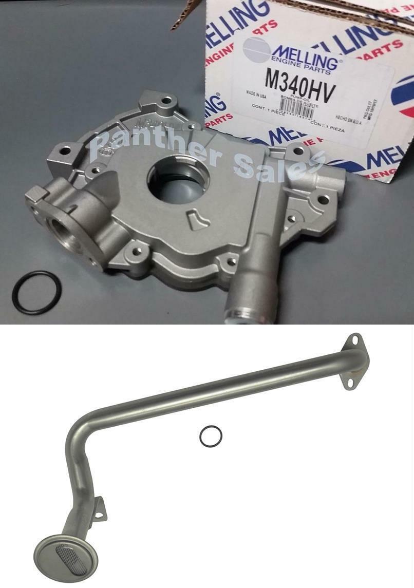 Melling M340HV Hochvolumen-Ölpumpe und Sieb 2004-14 Ford 5.4 V F150 Expedition