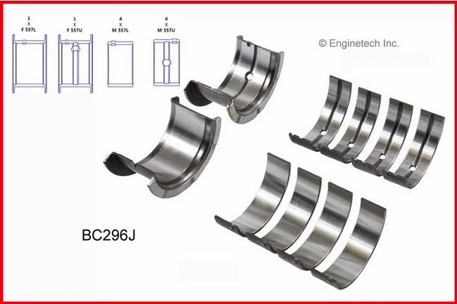 Main & Rod Bearings for 1968-2002 Chevrolet SBC 5.7L 350 327 307 305 V8