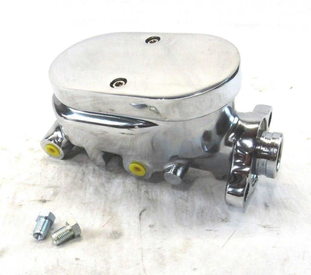 GM Universal Alum. Brake Master Cylinder Smooth Top Chrome B10009