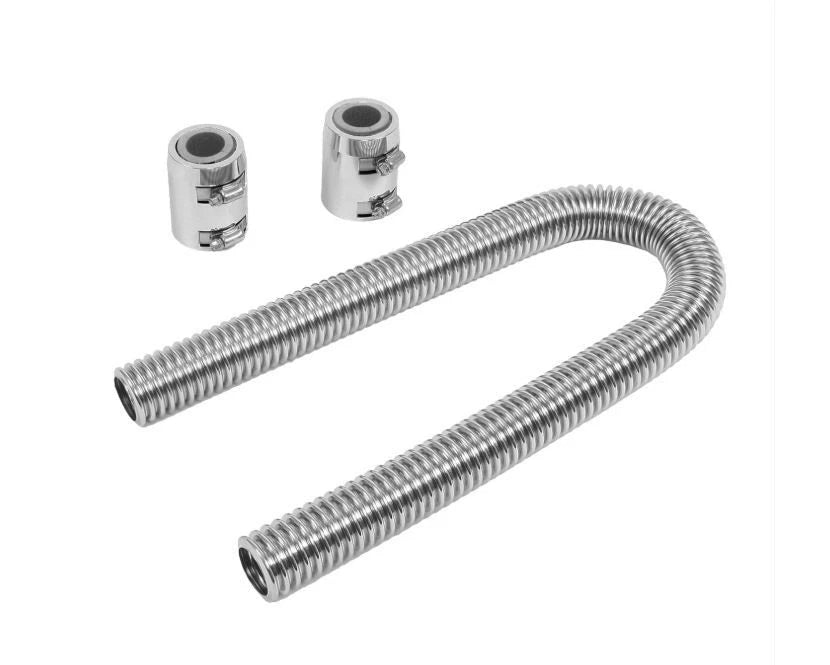 36" Universal Chevy/Ford Stainless Steel Radiator Hose Kit Polished K72803P