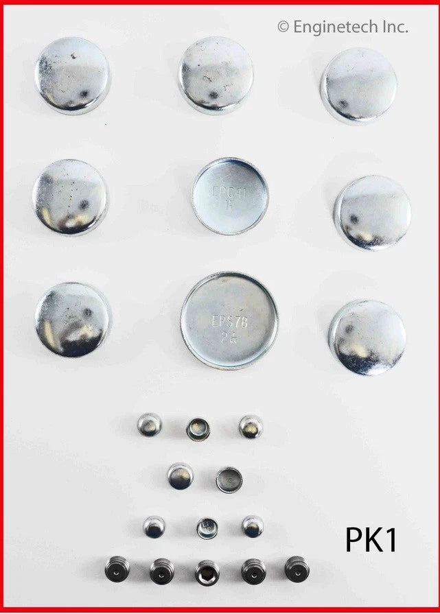 Steel Expansion Freeze Plug Kit Chevrolet SBC 5.7L 283 302 305 307 327 350 383