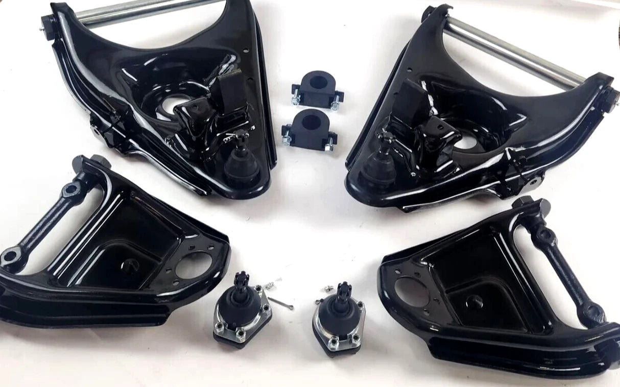 1971-1972 Chevy GMC Trucks C10 Upper & Lower Stock Control Arms w/ Ball Joints C21265/C21266