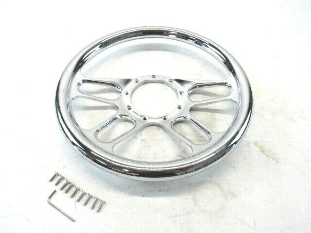 Full Aluminum Billet 14'' Steering Wheel (9 Hole) S82011F