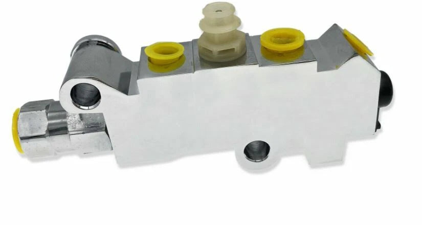 Aluminum Disc/Drum Brake Portioning Valve Chrome B10253