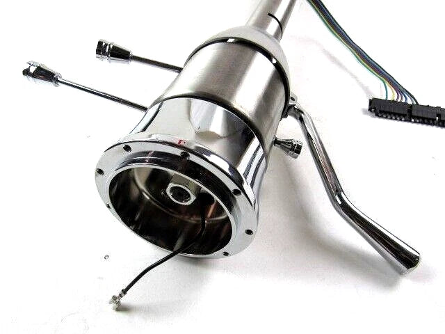 1955-56 Chevy Bel Air Automatic Tilt Steering Column Natural S81041