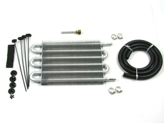 Aluminum 12.75'' x 7.5'' Remote Transmission - Engine Oil Cooler Kit BPK-6513