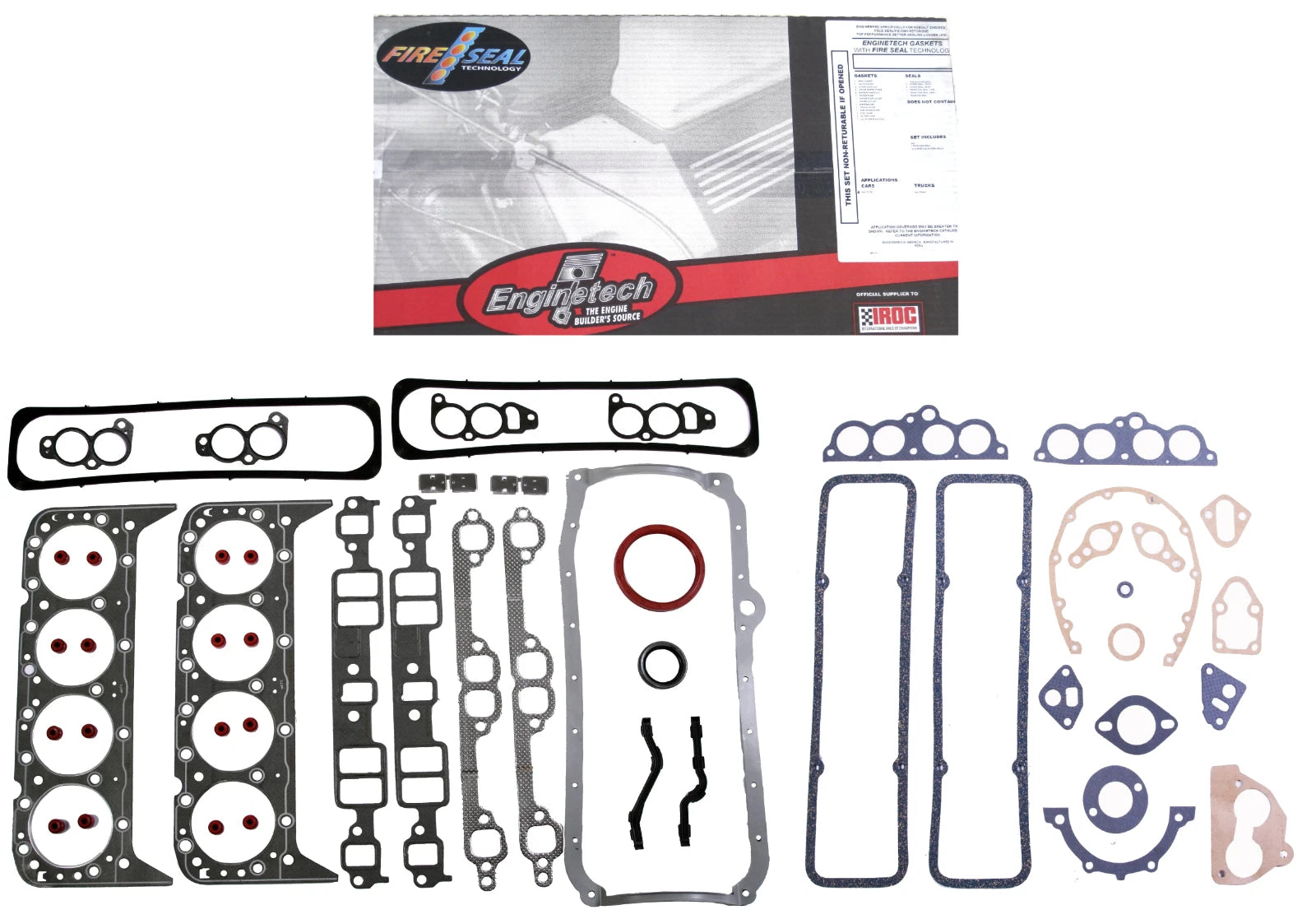 Full Engine Gasket Set for 1985-1995 Chevrolet 305 5.0L V8 TBI TPI 1 Rear Seal