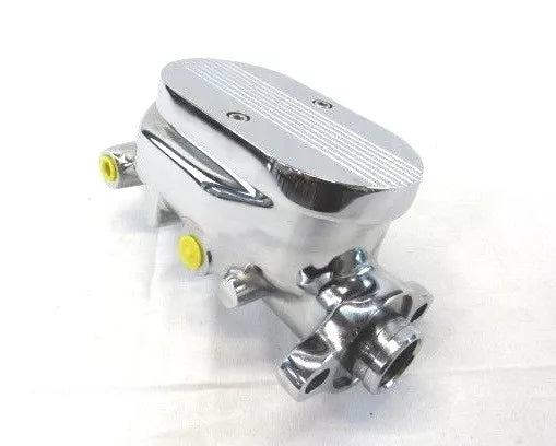 Aluminum Power Brake Master Cylinder 1-1/8" Bore, 9/16" & 1/2" Ports B10005