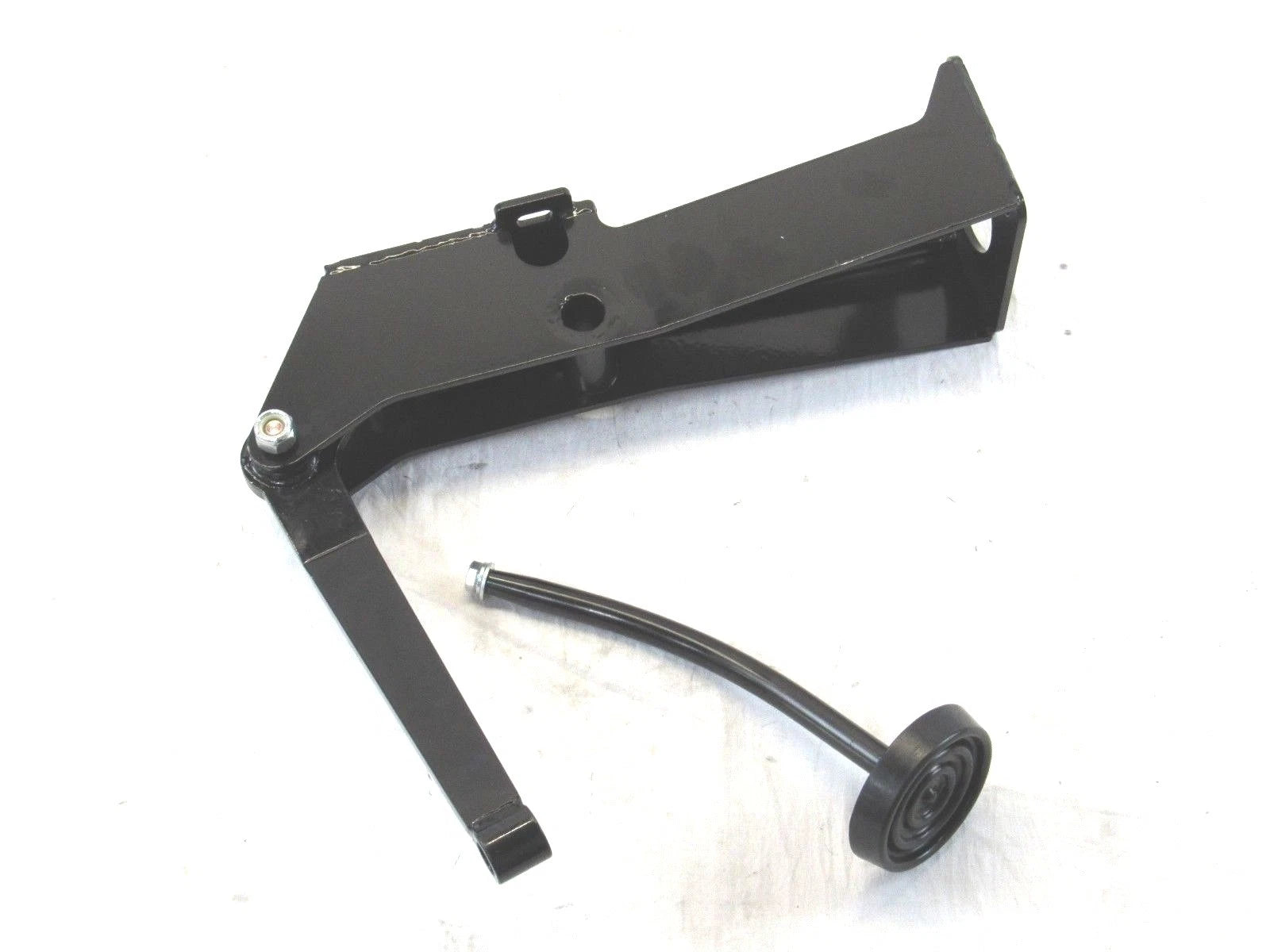 1949-54 Chevy Frame Rail Mount Brake Pedal Assembly Black B10522