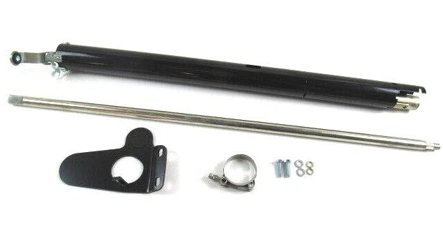 1955-56 Chevy 500 605 Power Conversion Steering Column Black S81061