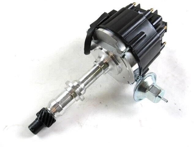 HEI Distributor for Pontiac v8 65K Coil 1-Wire Black Cap D33111BK