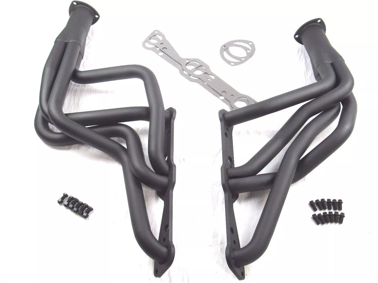 1967-69 Pontiac Firbeird 350 400 455 Long Tube Header Black H60403BK