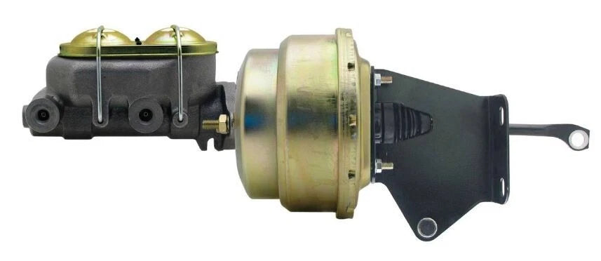 1974-86 Jeep CJ5 CJ6 Firewall Power Brake Booster & Master Kit Black B05-2001