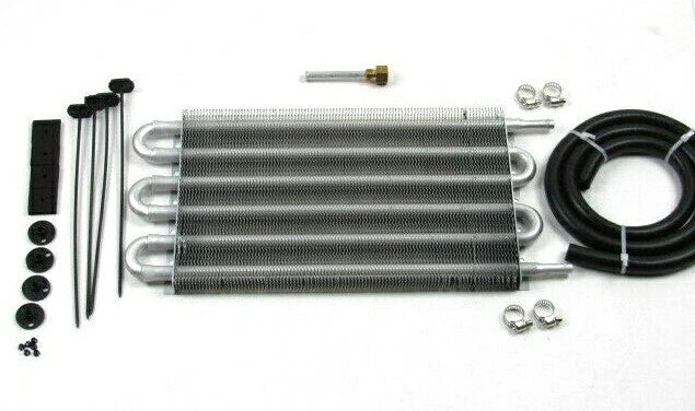 Aluminum 15.5'' x 7.5'' Remote Transmission - Engine Oil Cooler Kit BPK-6514