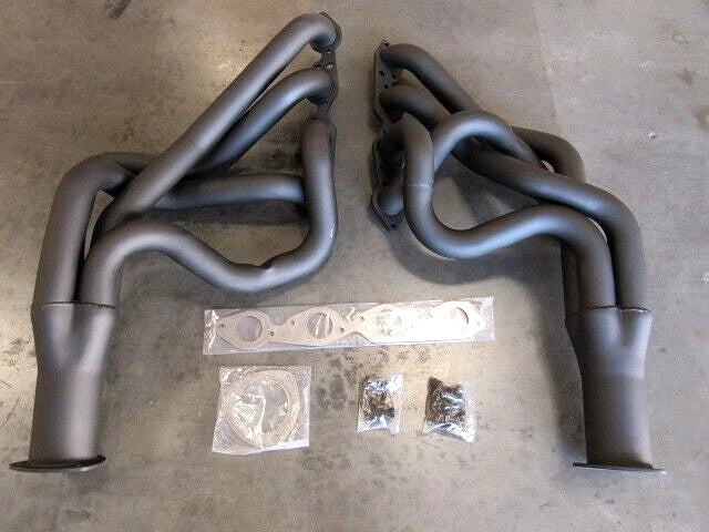 67-69 Camaro 68-75 Nova Chevy 396-502 Competition Header Black H60605BK