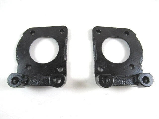 1964 65 66 67 Ford Mustang Front Disc Brake Caliper Brackets Black Pair C20567