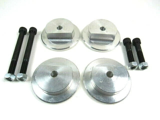 1963-72 Chevy C10 C20 Pickup Truck Billet Rear Coil Spring Retainers C21912