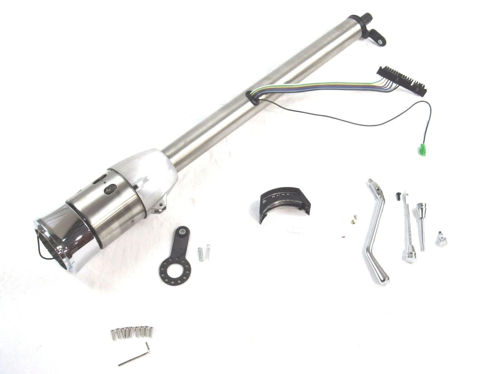 32'' Tilt Automatic Steering Column W/ Wheel Adapter Natural S81004