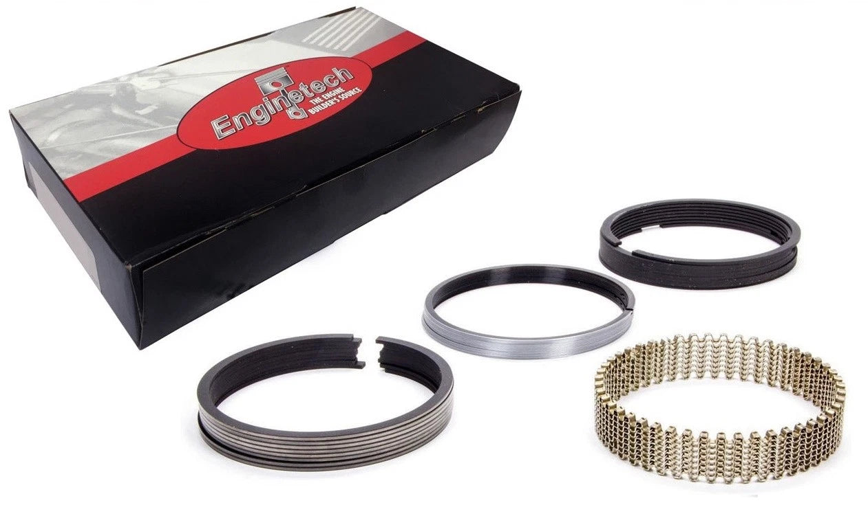 4" Bore Cast Piston Rings Set for Chevrolet SBC 302 327 350