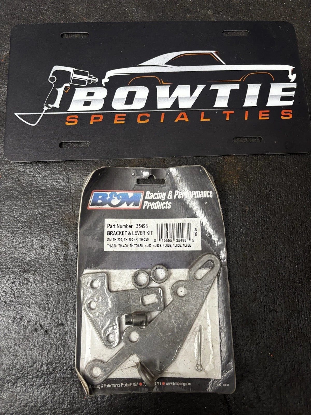 B&M 35498 Bracket & Lever Kit Turbo TH350 TH250 TH200 Automatic Transmission