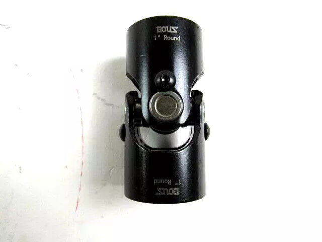 1'' Round x 1'' Round Steering U-Joint Universal Joint Black S83103BK