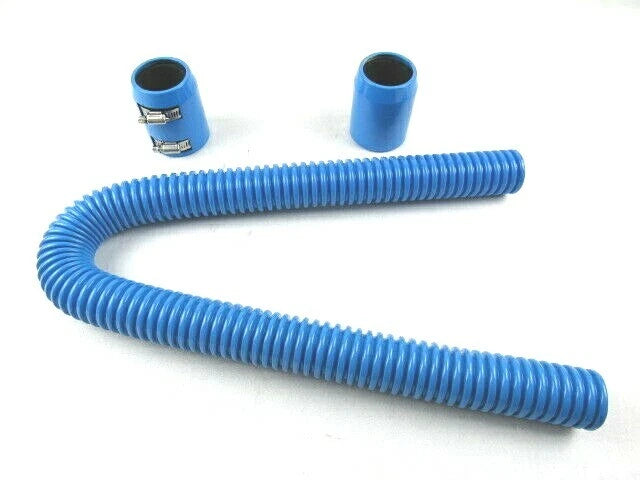 36" Universal Chevy/Ford Stainless Steel Radiator Hose Kit Blue K72803BU