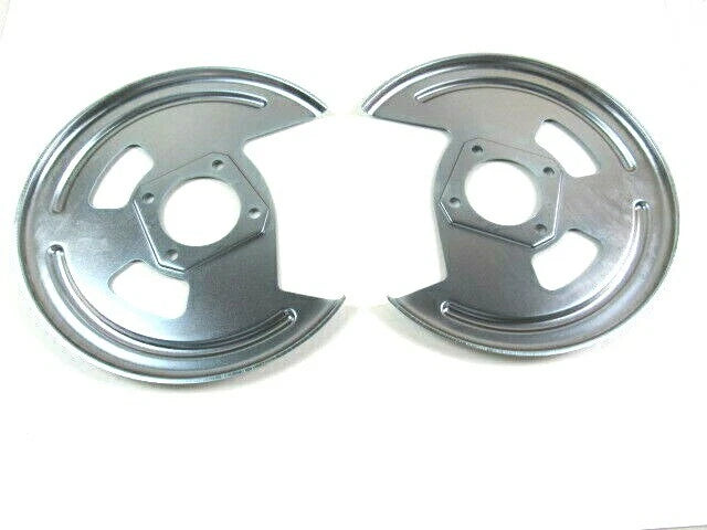 10 12 Bolt Chevelle GM F Body Rear Brake Aluminum Dust Shield Pair C20556
