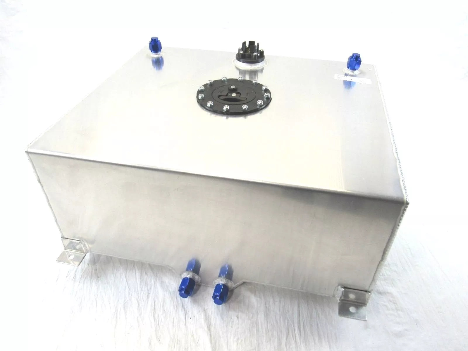 Universal Aluminum 20 Gallon Fuel Cell w/ 0-90 ohm Sending Unit Polished F51007P