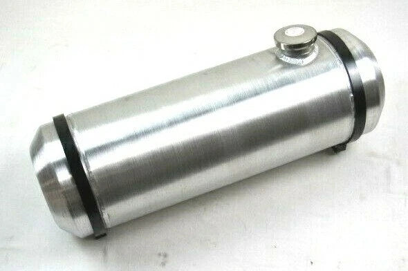 Universal Round Spun Aluminum 5 Gallon Fuel Tank, Center Outlet F52033