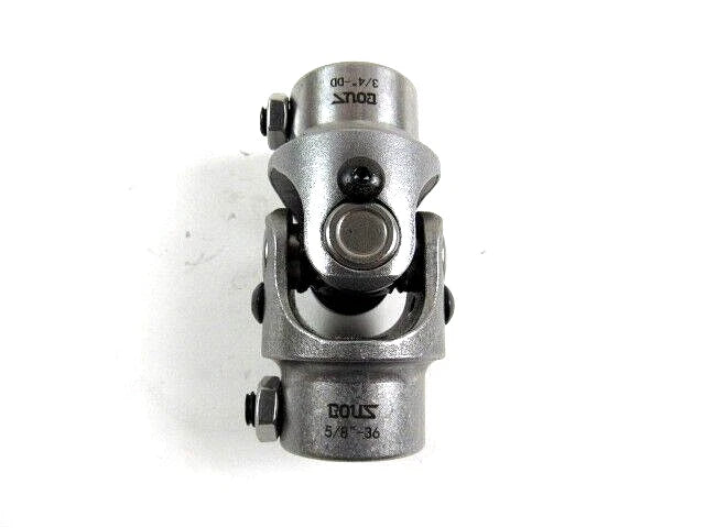 Universal Steel Steering U Joint 5/8-36'' Spline x 3/4'' DD Raw S83146