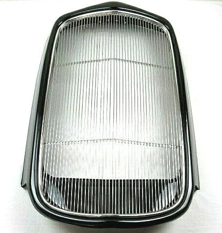 1932 Ford Steel Grill Shell w Stainless Grill Insert Complete Black W91001K