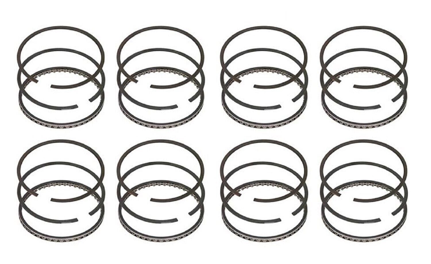 R40058 Gusskolbenringe-Satz 5/64 5/64 3/16 Chevrolet Big Block 396