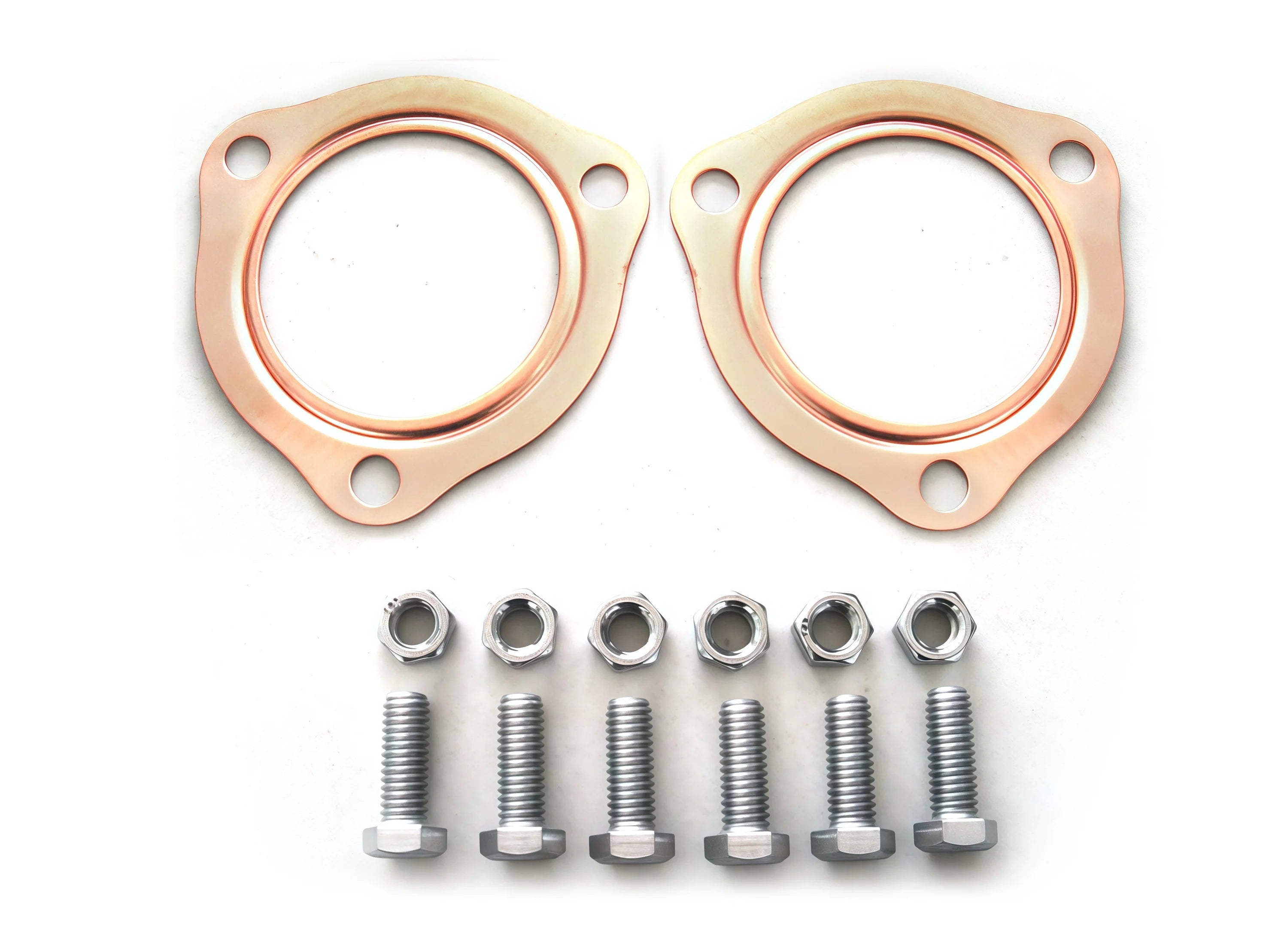 Copper Collector Gasket Inside Diameter: 2.5" w/ Bolts