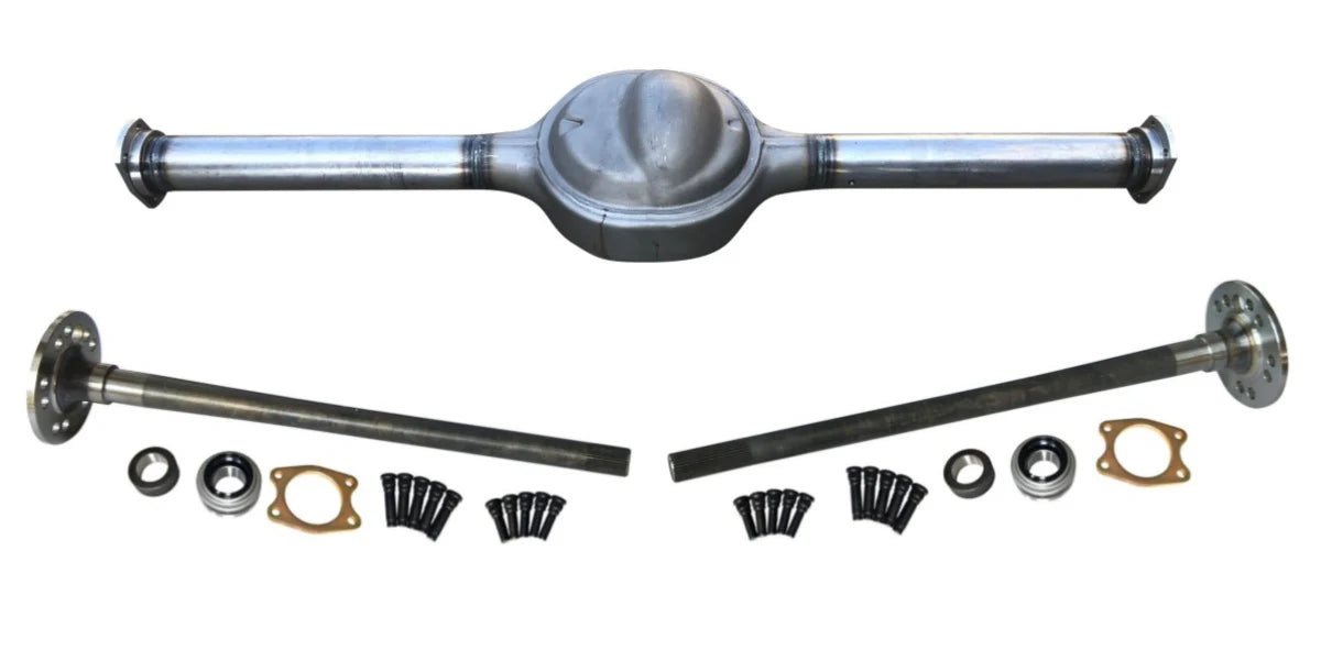 Universal Ford 9" Hot Rod Crate Rearend w/ Axles,Notch Center