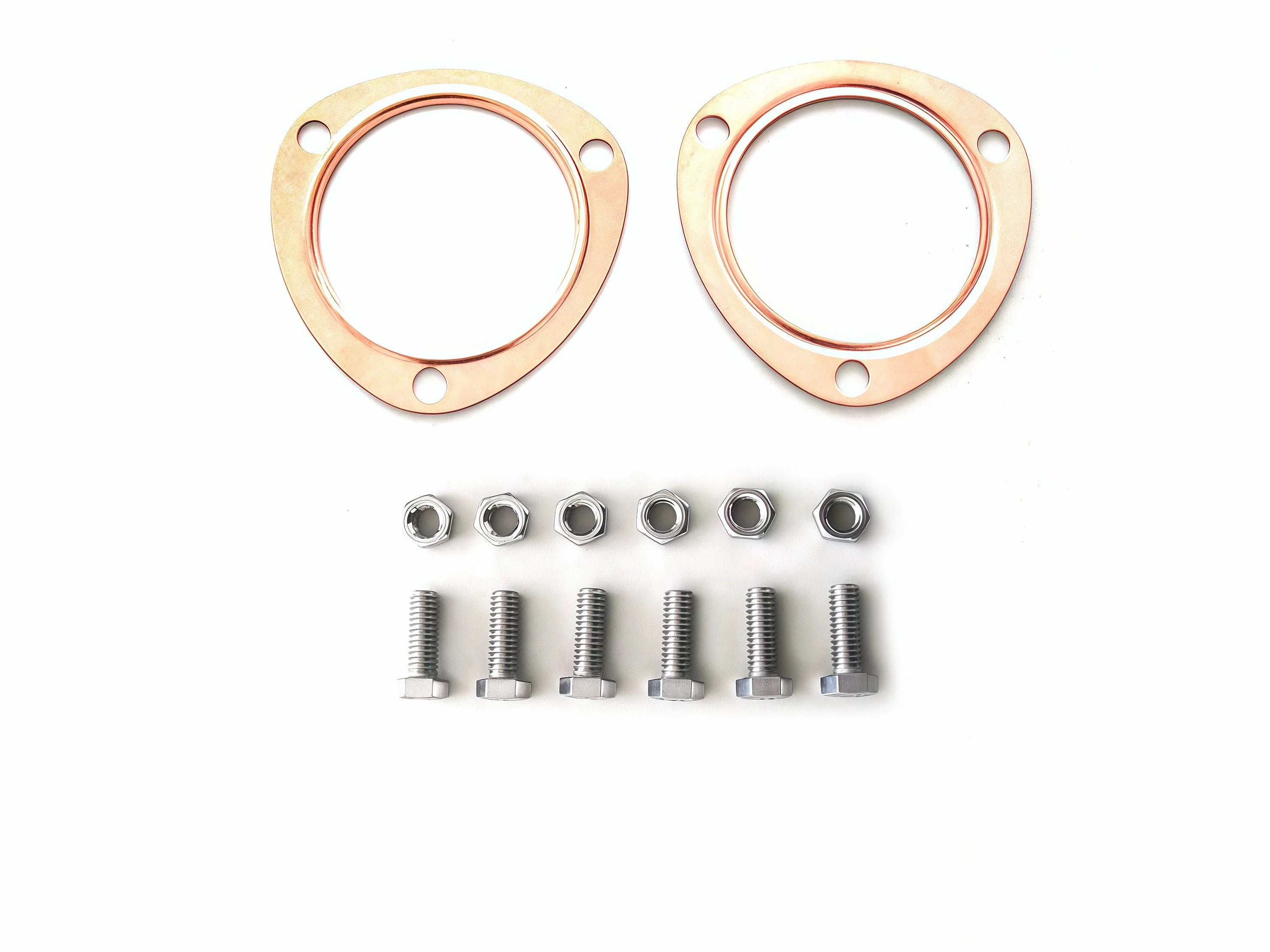 Copper Collector Gasket Inside Diameter: 2.5" w/ Bolts