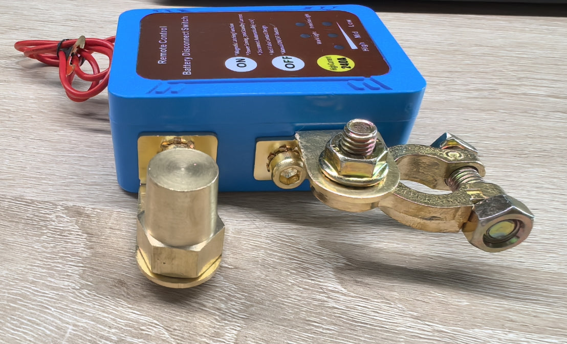 Classic Car Remote Battery Disconnect Switch 12V 240A Battery Kill Switch