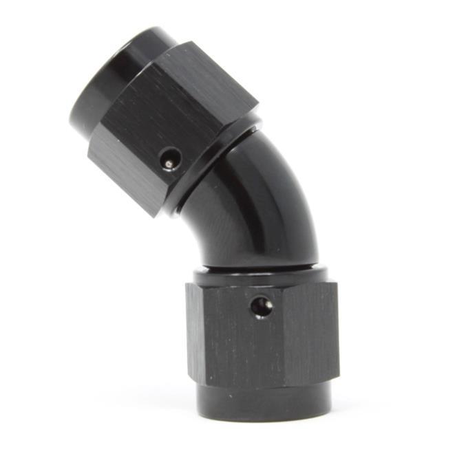Fitting  F-F Swivel 45-Deg 8an