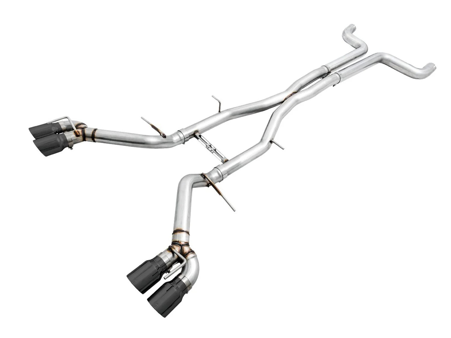 16-24 Camaro LT1 SS ZL1 Exhaust Quad Black Tips