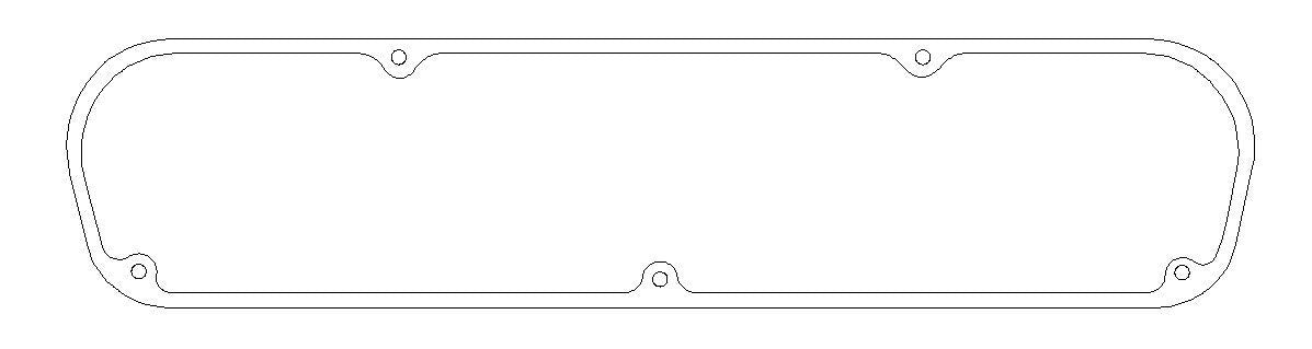 SBM Valve Cover Gasket 1pk .094in W2/W5/W9 Head