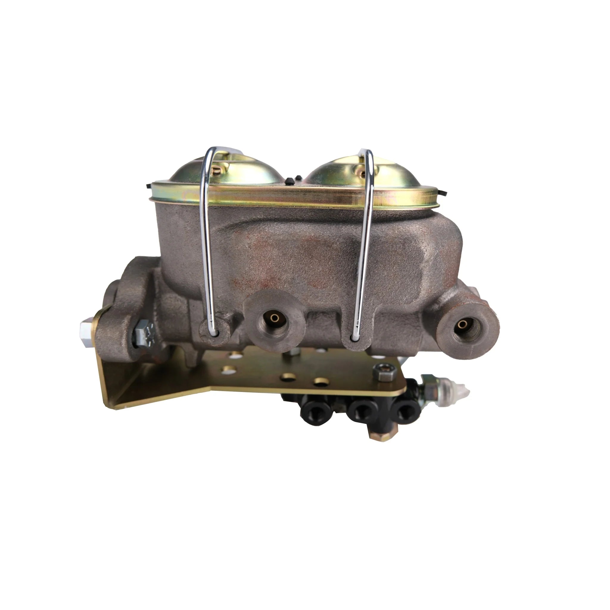 Universal GM Master Cylinders Kit Adjustable Valve Right Side Exit